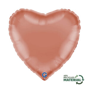 Heart 18inc Rose Gold
