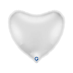 Heart 36inc Satin White