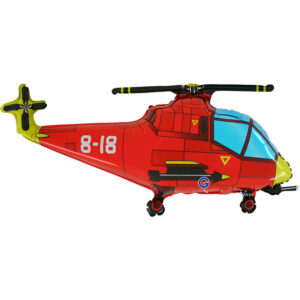 Helicopter Red