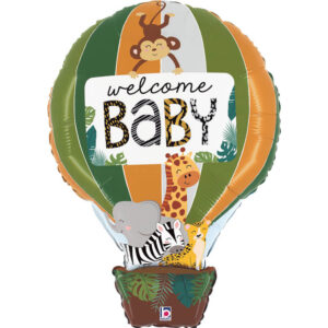 Jungle Animals Welcome Baby