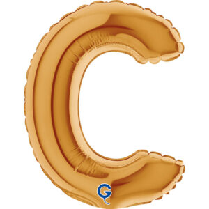 Letter C Gold 07inc