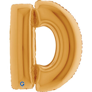 Letter D Gold 40inc
