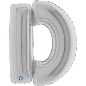 Letter D Silver 40inc