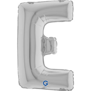 Letter E Silver 14inc