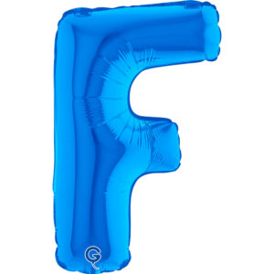 Letter F Blue 14inc