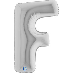 Letter F Silver 40inc
