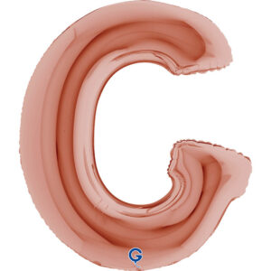 Letter G Rose Gold 40inc