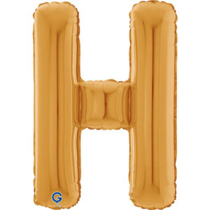 Letter H Gold 26inc