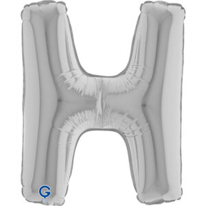 Letter H Silver 14inc