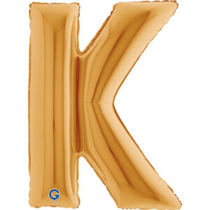 Letter K Gold 40inc