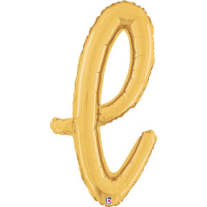 Letter L Script Gold