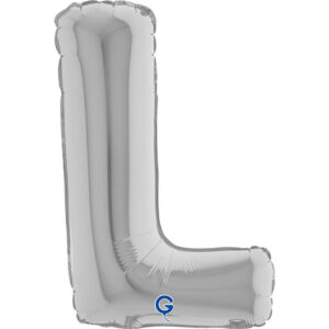 Letter L Silver 14inc