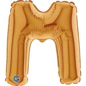 Letter M Gold 07inc