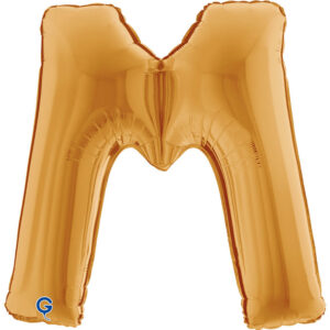 Letter M Gold 40inc