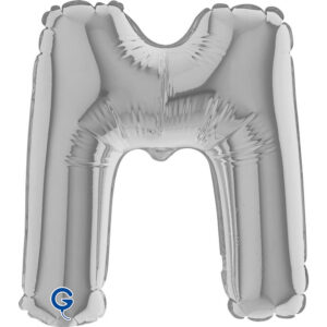 Letter M Silver 07inc