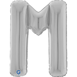Letter M Silver 26inc