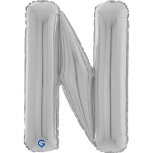 Letter N Silver 26inc