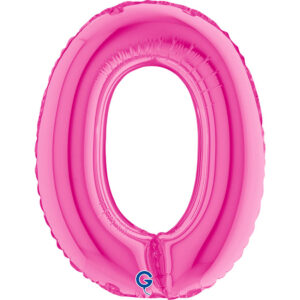 Letter O Fuxia 14inc