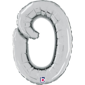 Letter O Script Silver