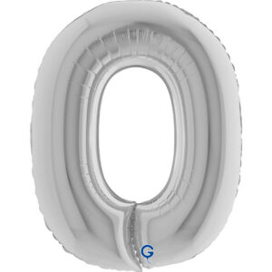 Letter O Silver 40inc