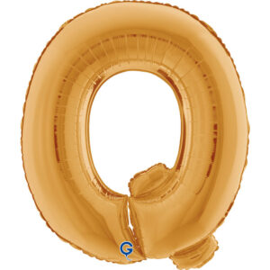 Letter Q Gold 40inc