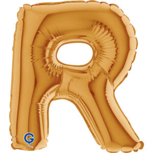 Letter R Gold 07inc