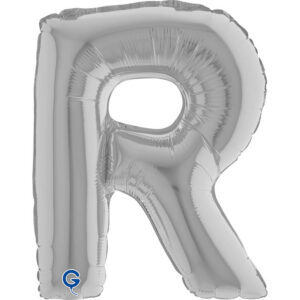 Letter R Silver 14inc