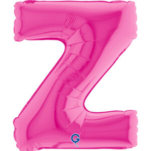 Letter Z Fuxia 14inc