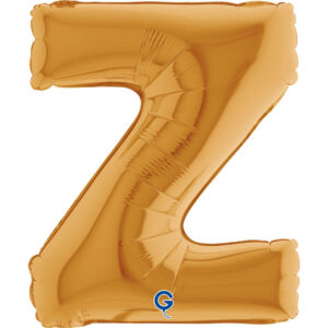 Letter Z Gold 14inc