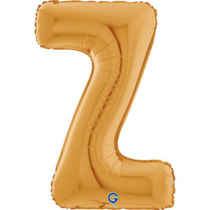 Letter Z Gold 26inc