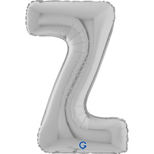 Letter Z Silver 26inc