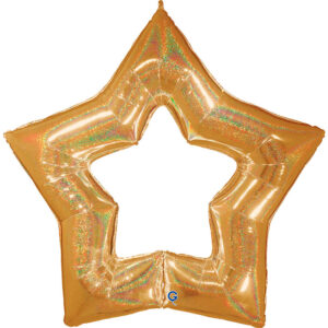 Linky Star Glitter Gold