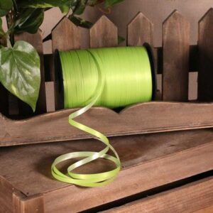 Matt Lime Green Curling Ribbon 5mmx200yds (doos 5 rollen)