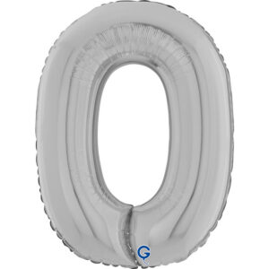 Number 0 Silver 07inc