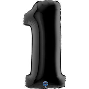 Number 1 Black 40inc