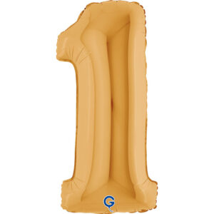 Number 1 Gold 40inc