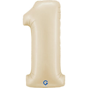 Number 1 Satin Cream 40inc