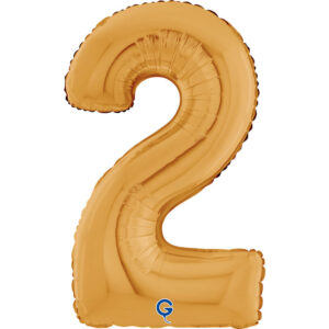 Number 2 Gold 07inc