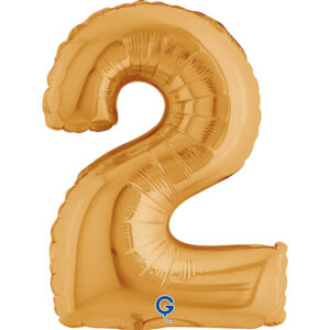 Number 2 Gold 14inc