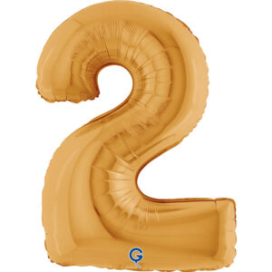 Number 2 Gold 40inc