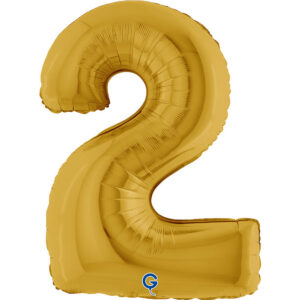 Number 2 Gold 5 40inc