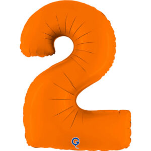 Number 2 Matte Orange 40inc