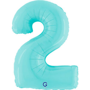 Number 2 Pastel Blue 40inc
