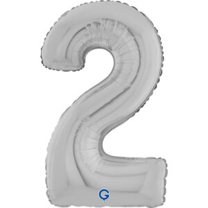 Number 2 Silver 26inc