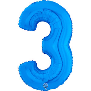 Number 3 Blue 26inc