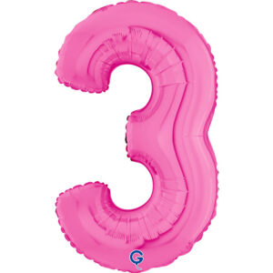 Number 3 Fuxia 26inc