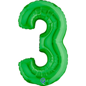 Number 3 Green 14inc