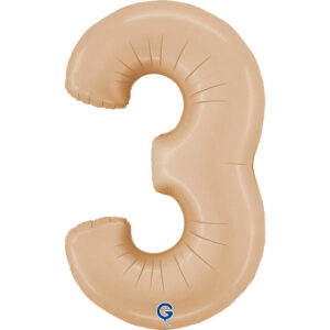 Number 3 Satin Nude 40inc