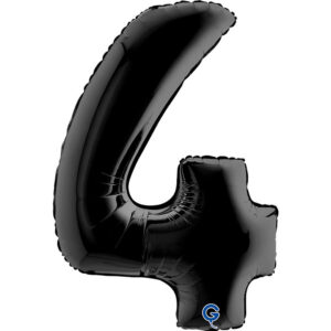 Number 4 Black 40inc