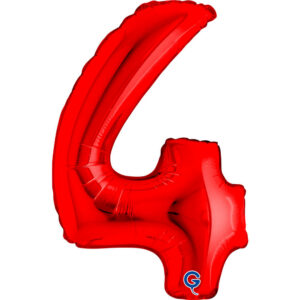 Number 4 Red 14inc